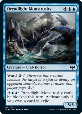 Innistrad: Crimson Vow 057/277 Dreadlight Monstrosity