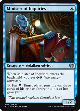 Kaladesh 057/264 Minister of Inquiries