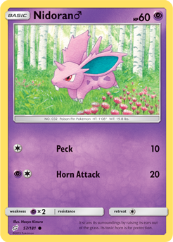 Team Up 057/181 Nidoran(M)