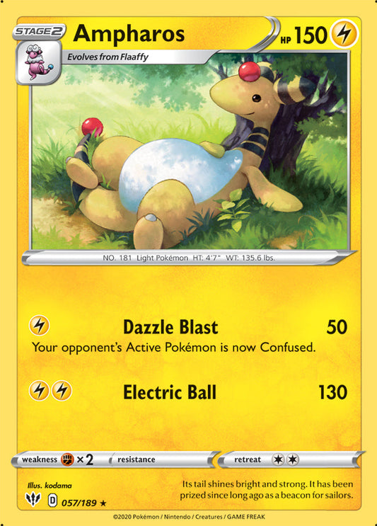 Darkness Ablaze 057/189 Ampharos