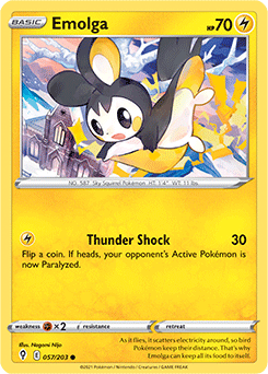 Evolving Skies 057/203 Emolga