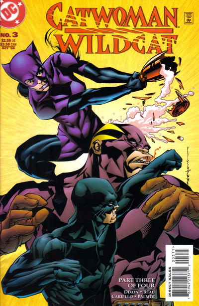 Catwoman Wildcat #3 DC Comics (1998)