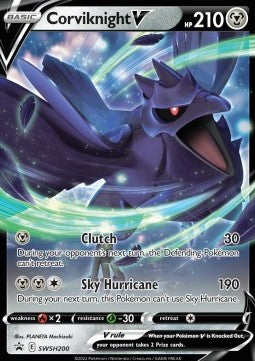 Sword & Shield Promo SWSH200 Corviknight V (Half Art)