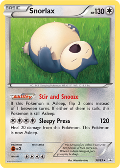 Generations 58/83 Snorlax