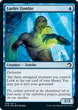 Innistrad: Midnight Hunt 058/277 Larder Zombie