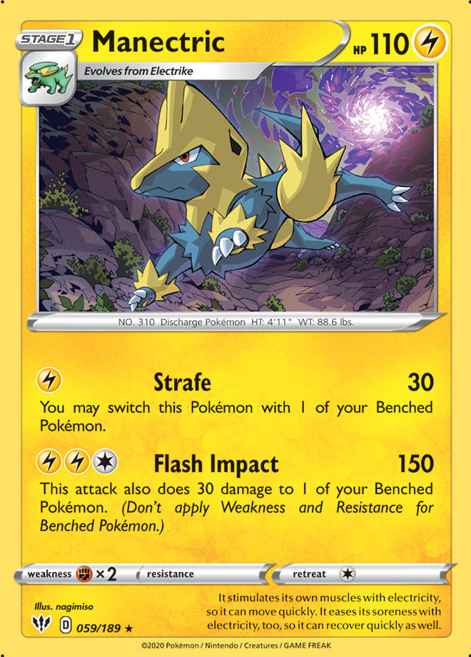 Darkness Ablaze 059/189 Manectric