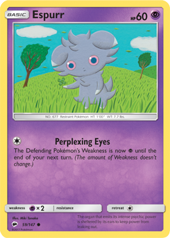 Burning Shadows 059/147 Espurr