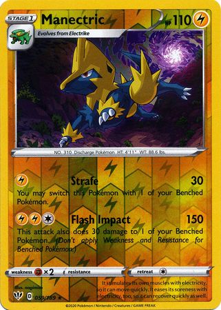 Darkness Ablaze 059/189 Manectric (Reverse Holo)