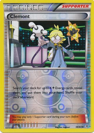 Generations 59/83 Clemont (Reverse Holo)