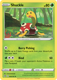 Rebel Clash 005/192 Shuckle