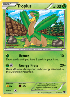 Plasma Blast 005/101 Tropius