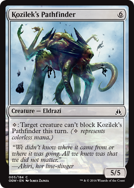 Oath of the Gatewatch 005/184 Kozilek's Pathfinder