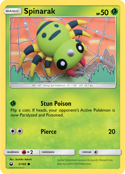 Celestial Storm 005/168 Spinarak