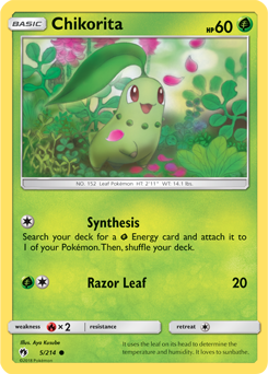 Lost Thunder 005/214 Chikorita