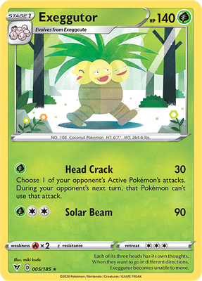 Vivid Voltage 005/185 Exeggutor