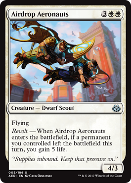 Aether Revolt 005/184 Airdrop Aeronauts