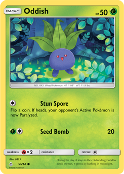 Unbroken Bonds 005/214 Oddish