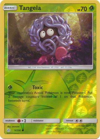 Cosmic Eclipse 005/236 Tangela (Reverse Holo)