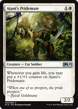 Core Set 2019 005/280 Ajani's Pridemate