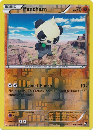 Furious Fists 060/111 Pancham (Reverse Holo)