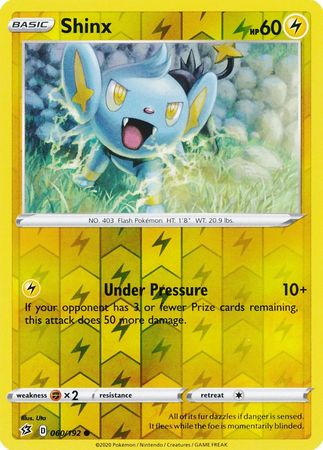 Rebel Clash 060/192 Shinx (Reverse Holo)