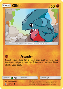 Forbidden Light 060/131 Gible