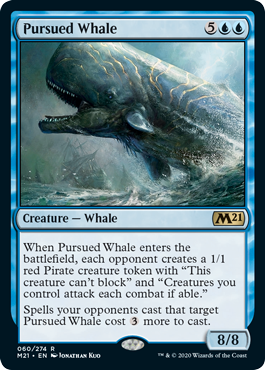 Core Set 2021 060/274 Pursued Whale