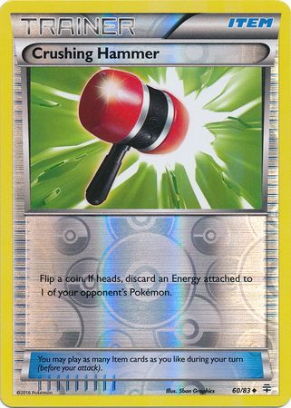 Generations 60/83 Crushing Hammer (Reverse Holo)