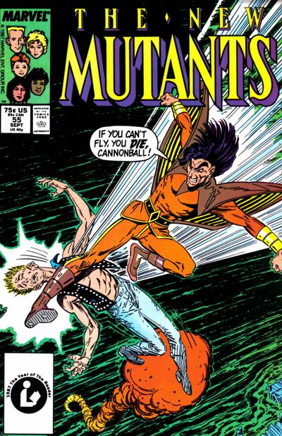 The New Mutants #55 Marvel Comics (1983)