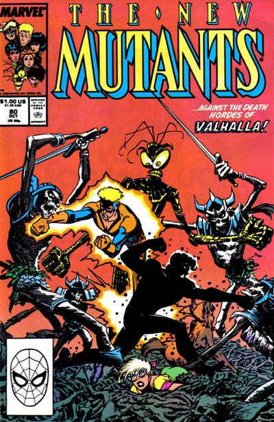 The New Mutants #80 Marvel Comics (1983)