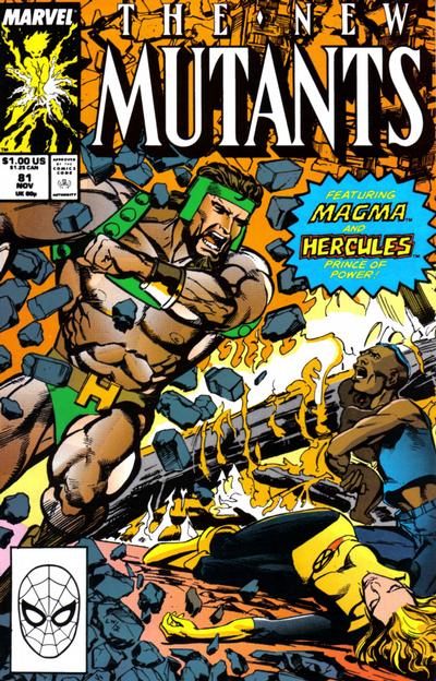 The New Mutants #81 Marvel Comics (1983)