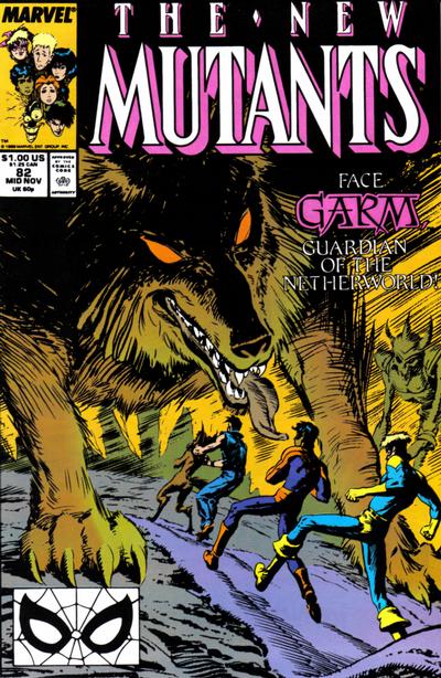 The New Mutants #82 Marvel Comics (1983)