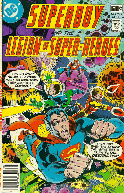 Superboy and the Legion of Super-Heroes #242 DC Comics (1949)