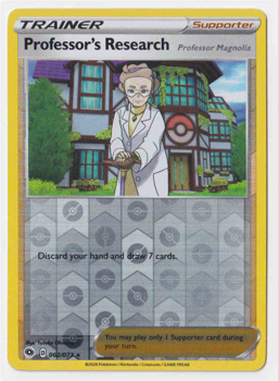 Champion's Path 062/073 Professor's Research  (Professor Magnolia) (Reverse Holo)