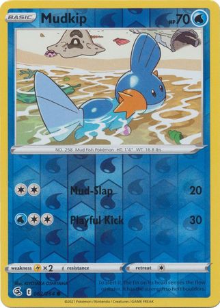 Fusion Strike 062/264 Mudkip (Reverse Holo)