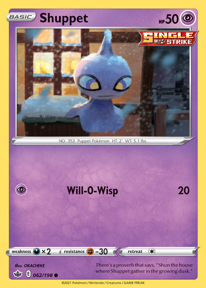 Chilling Reign 062/198 Shuppet