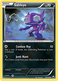 Dark Explorers 062/108 Sableye