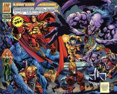 Ultraverse Origins #1  Malibu Comics (1994)