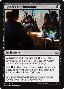 Aether Revolt 063/184 Gonti's Machinations