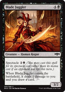 Ravnica Allegiance 063/259 Blade Juggler