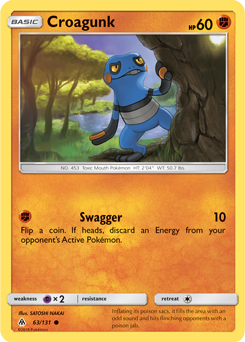 Forbidden Light 063/131 Croagunk