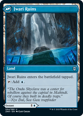 Zendikar Rising 064/280 Jwari Disruption//Jwari Ruins