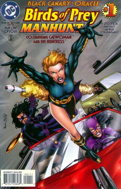 Birds of Prey Manhunt #1 DC Comics (1996)