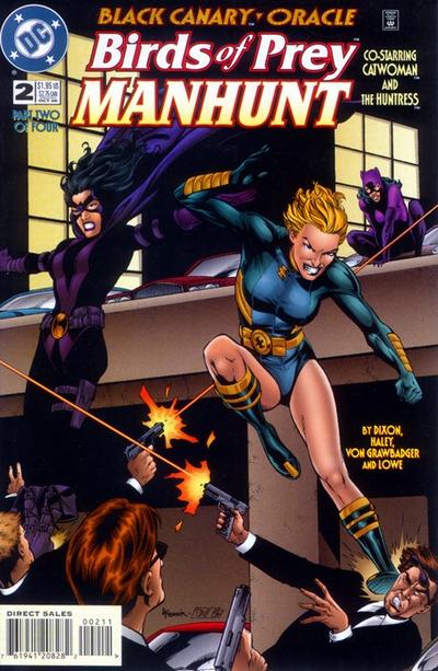 Birds of Prey Manhunt #2 DC Comics (1996)