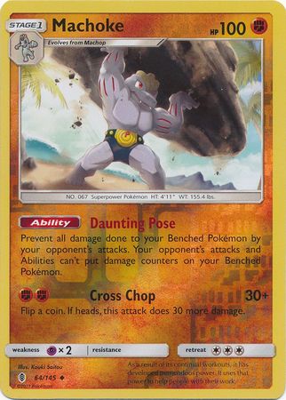 Guardians Rising 064/145 Machoke (Reverse Holo)