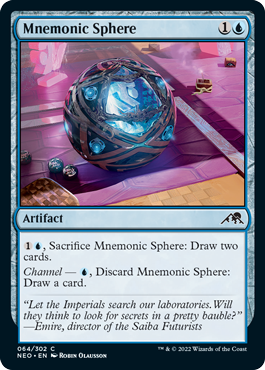 Kamigawa: Neon Dynasty 064/302 Mnemonic Sphere