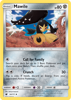 Crimson Invasion 064/111 Mawile (Reverse Holo)