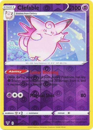 Vivid Voltage 064/185 Clefable (Reverse Holo)