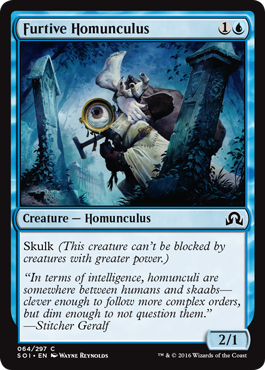 Shadows Over Innistrad 064/297 Furtive Homunculus