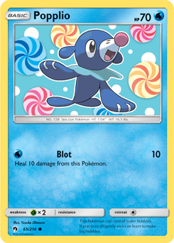 Lost Thunder 065/214 Popplio